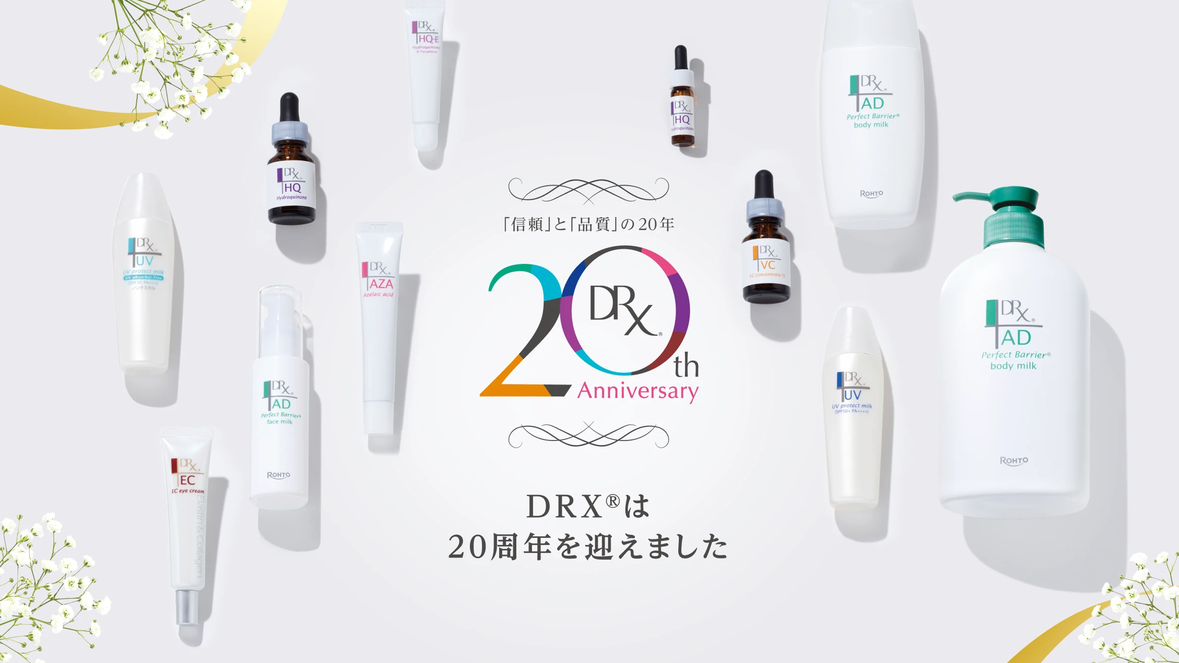 DRX 20周年スペシャルサイト